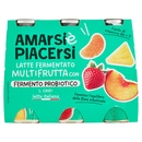 Amarsi è Piacersi Latte Fermentato Multifrutta con Fermento Probiotico 6 x 100 g